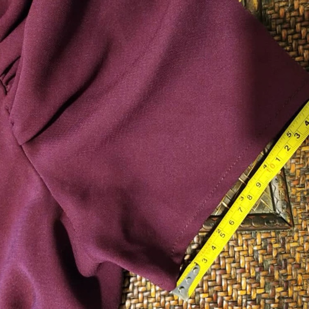 Wrap Blouse with Flutter Sleeves - Picture 14 of 16